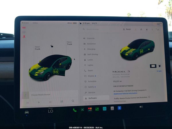 2020 TESLA MODEL 3