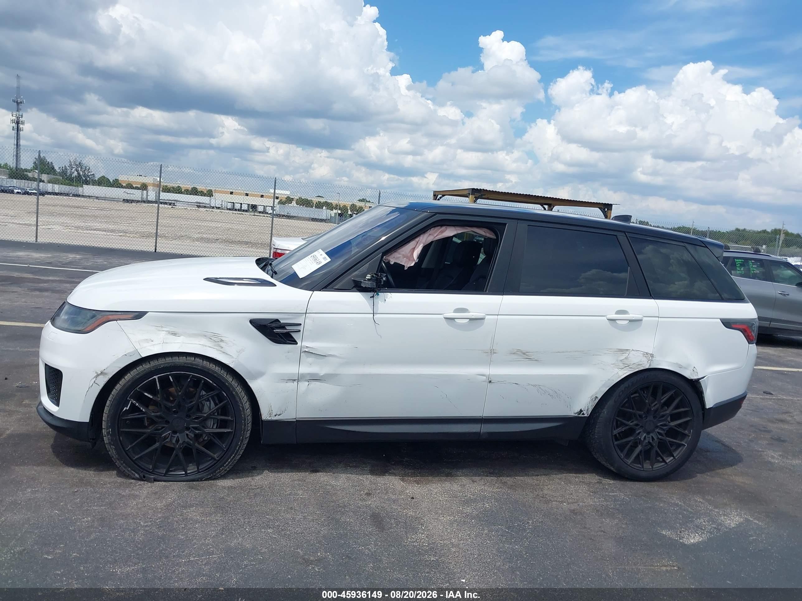 2019 LAND ROVER RANGE ROVER SPORT SE