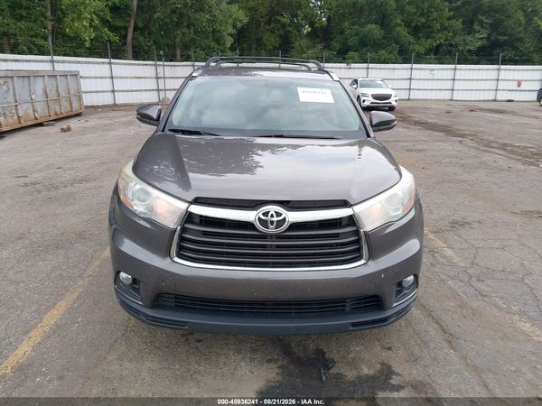 2016 TOYOTA HIGHLANDER XLE V6