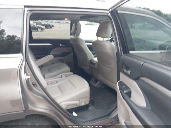 2016 TOYOTA HIGHLANDER XLE V6