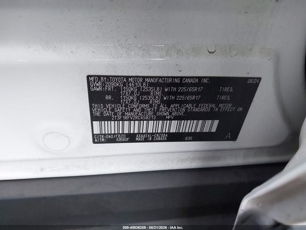 2024 TOYOTA RAV4 LE