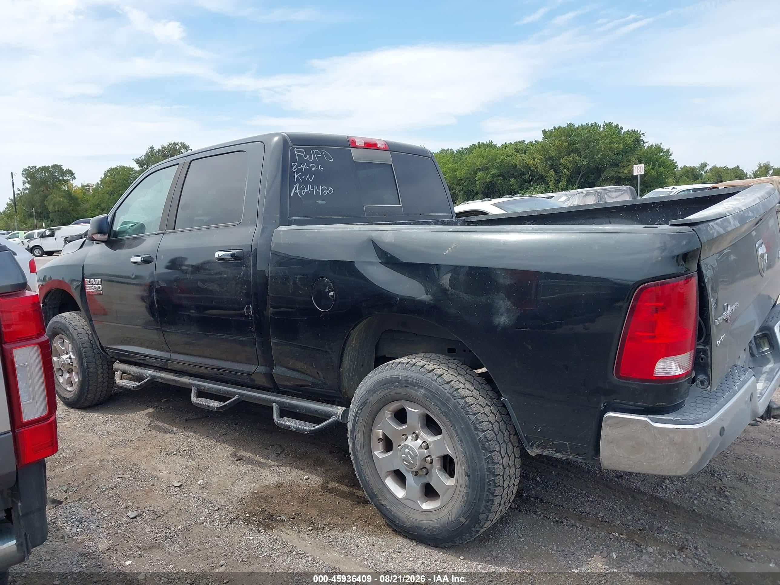 2017 RAM 2500 LONE STAR  4X4 6'4 BOX