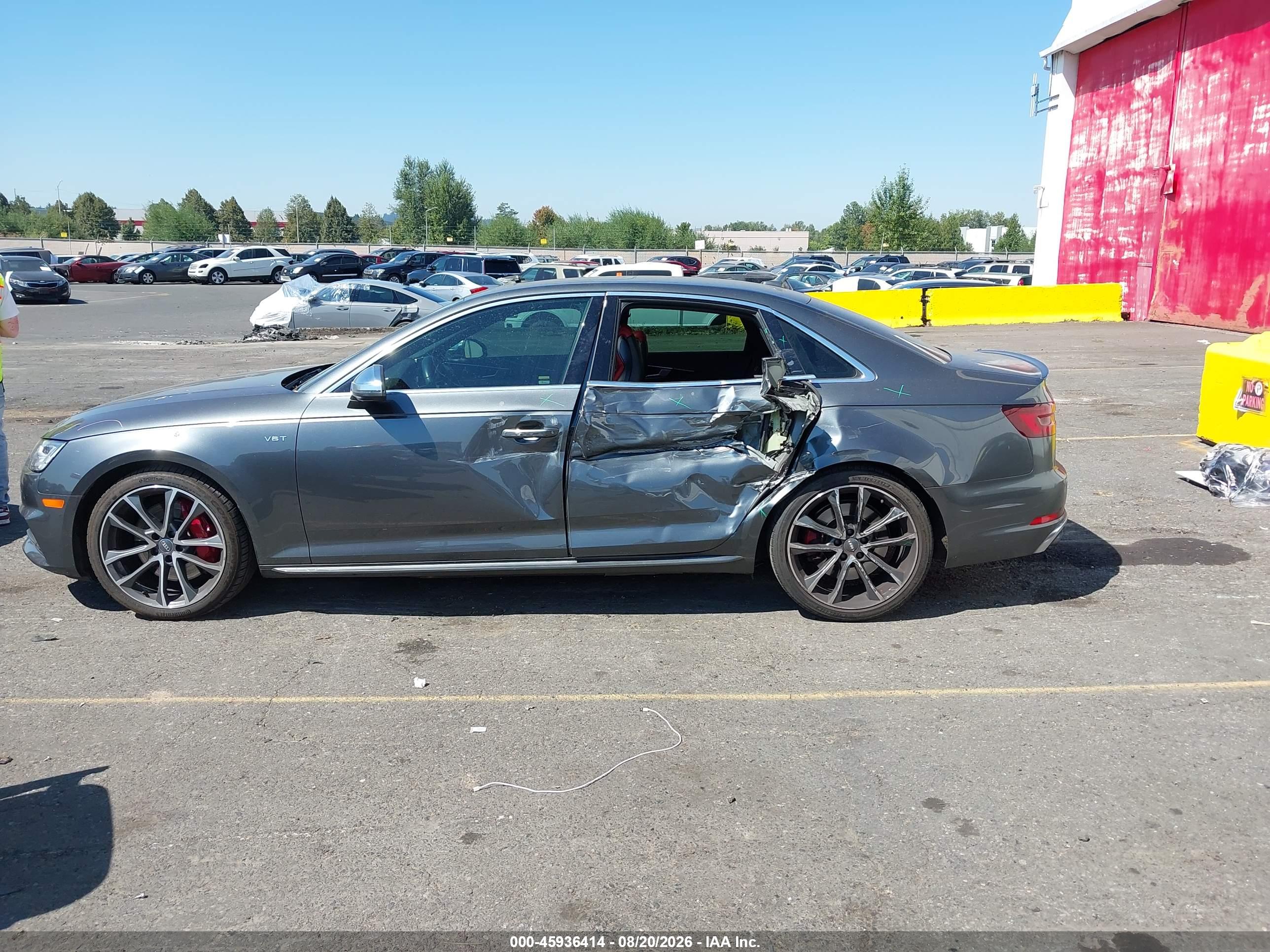 2018 AUDI S4 3.0T PREMIUM PLUS