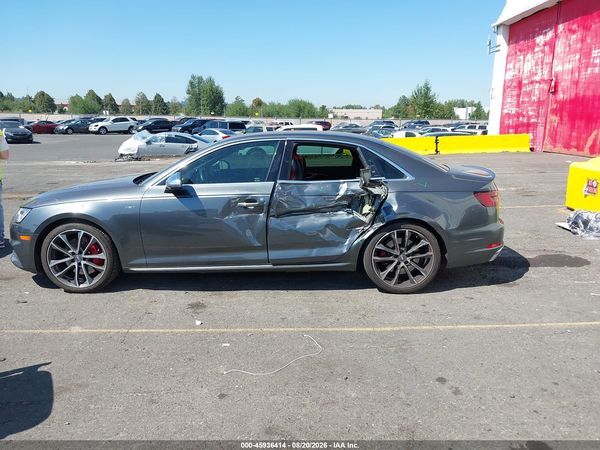 2018 AUDI S4 3.0T PREMIUM PLUS