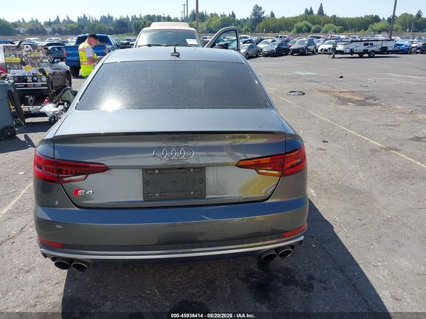 2018 AUDI S4 3.0T PREMIUM PLUS