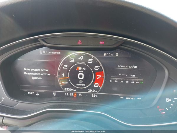 2018 AUDI S4 3.0T PREMIUM PLUS