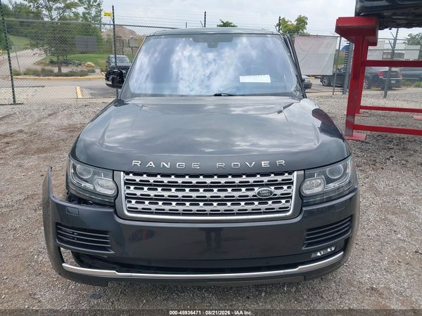 2016 LAND ROVER RANGE ROVER 5.0L V8 SUPERCHARGED