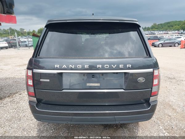 2016 LAND ROVER RANGE ROVER 5.0L V8 SUPERCHARGED