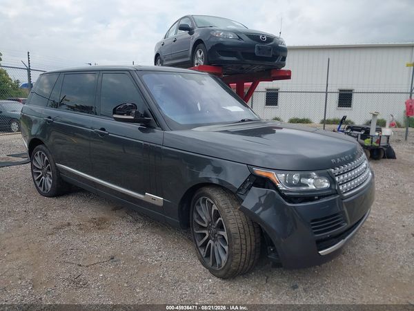 2016 LAND ROVER RANGE ROVER 5.0L V8 SUPERCHARGED