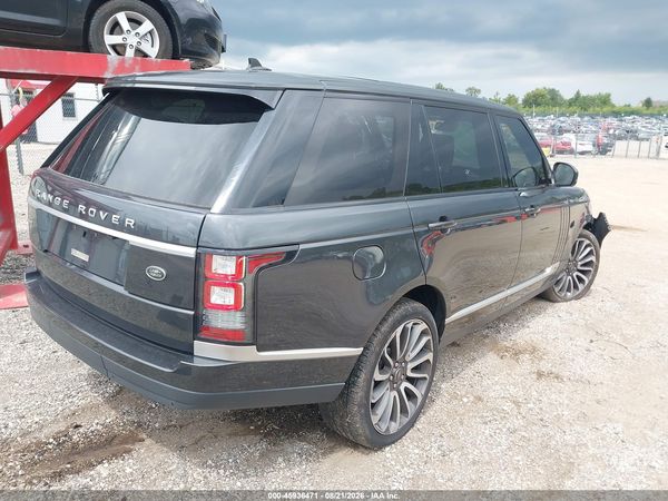 2016 LAND ROVER RANGE ROVER 5.0L V8 SUPERCHARGED