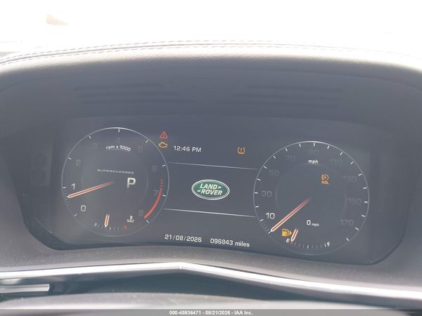 2016 LAND ROVER RANGE ROVER 5.0L V8 SUPERCHARGED