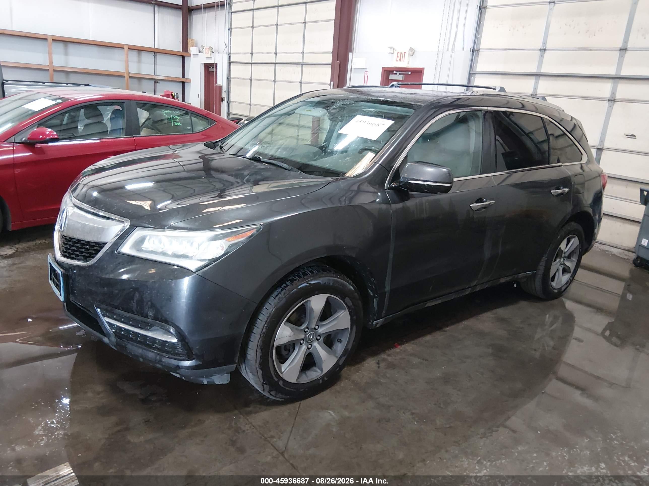 2016 ACURA MDX ACURAWATCH PLUS PACKAGE — I2
