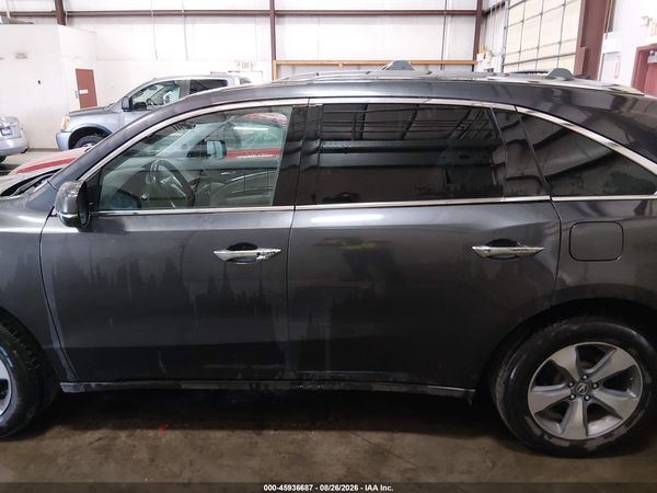 2016 ACURA MDX ACURAWATCH PLUS PACKAGE — I117