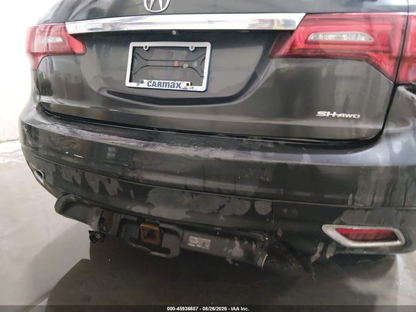 2016 ACURA MDX ACURAWATCH PLUS PACKAGE — I152