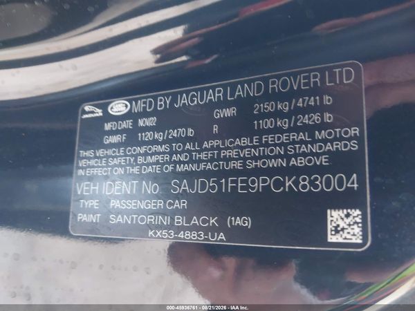 2023 JAGUAR F-TYPE R AWD AUTOMATIC