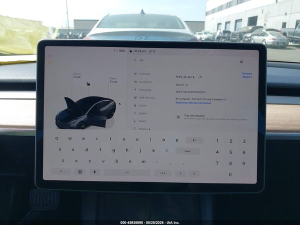 2023 TESLA MODEL 3 REAR-WHEEL DRIVE