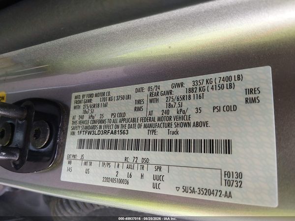 2024 FORD F-150 XLT