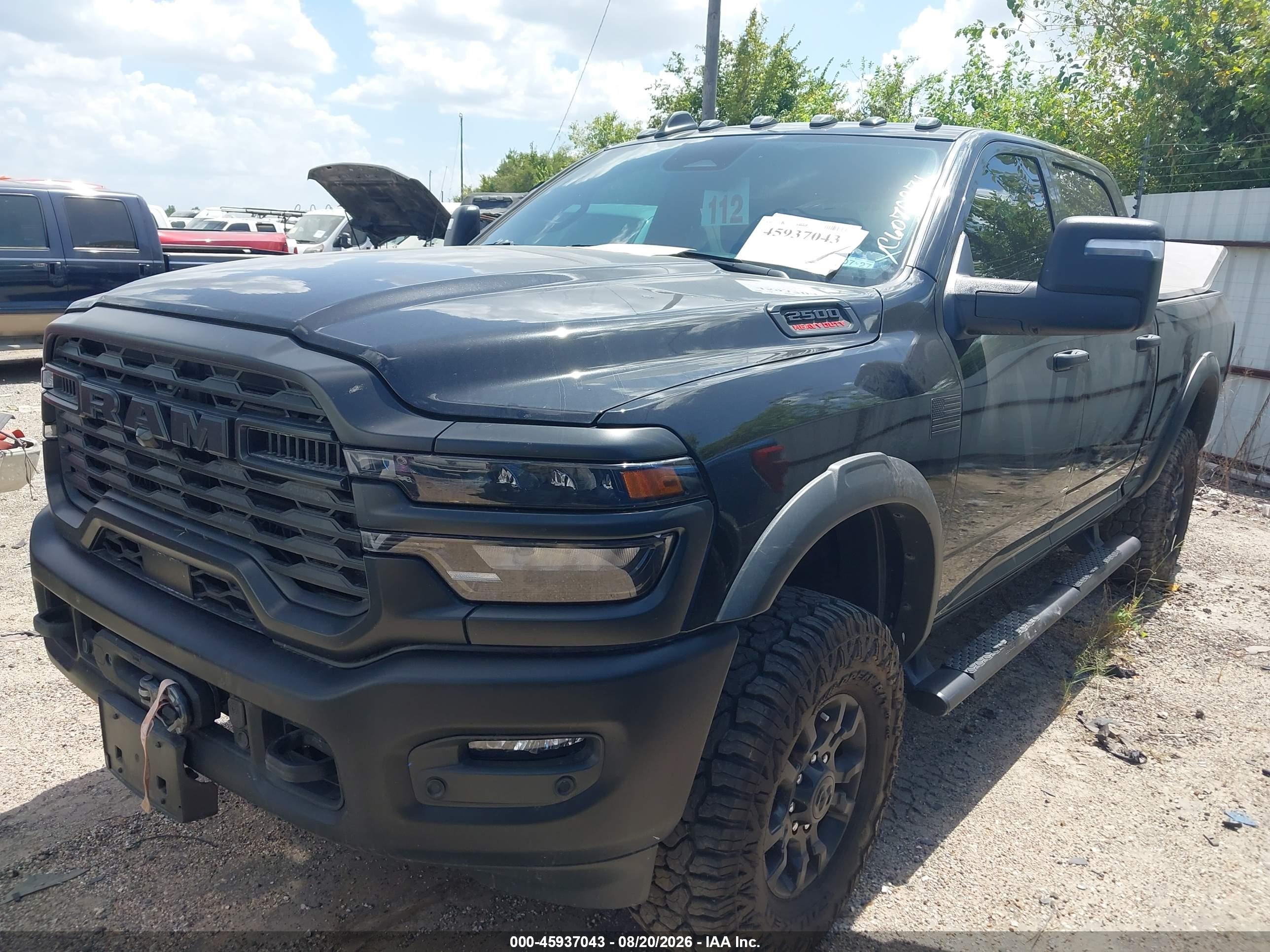2025 RAM 2500 TRADESMAN  4X4 6'4 BOX — I2