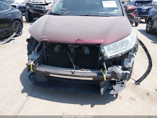 2017 TOYOTA HIGHLANDER LE — I6