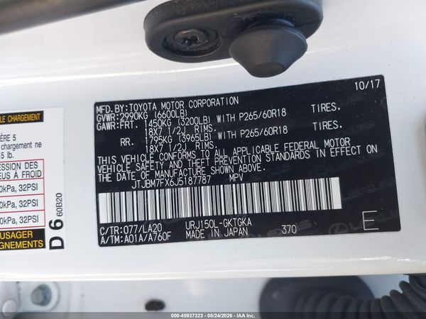 2018 LEXUS GX 460 460 Base