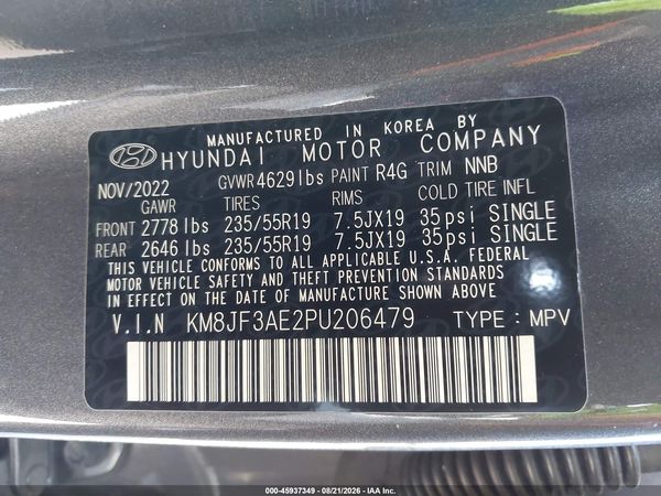 2023 HYUNDAI TUCSON XRT