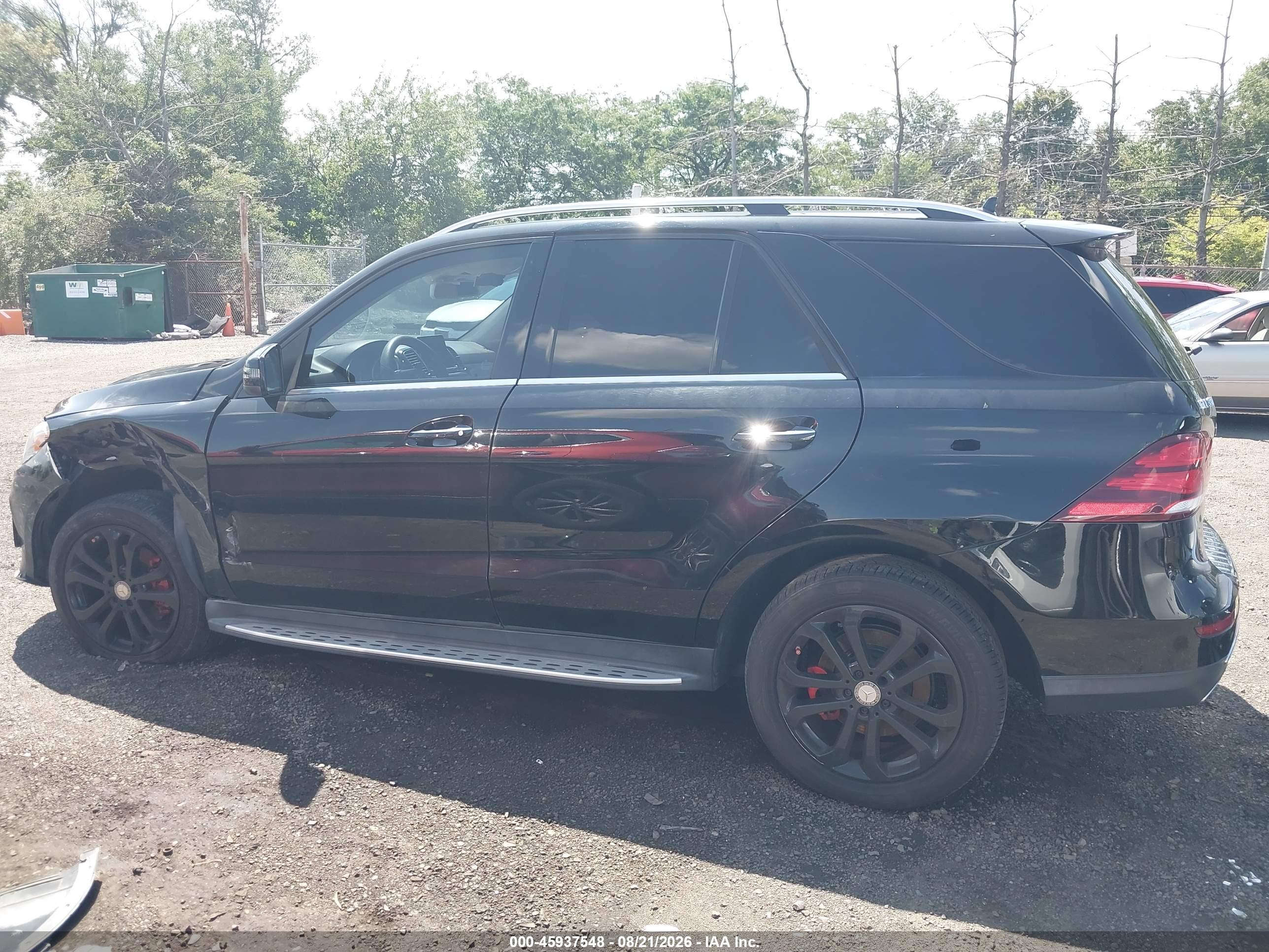 2016 MERCEDES-BENZ GLE 350 4MATIC