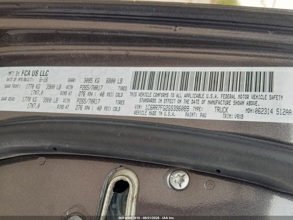 2016 RAM 1500 ST