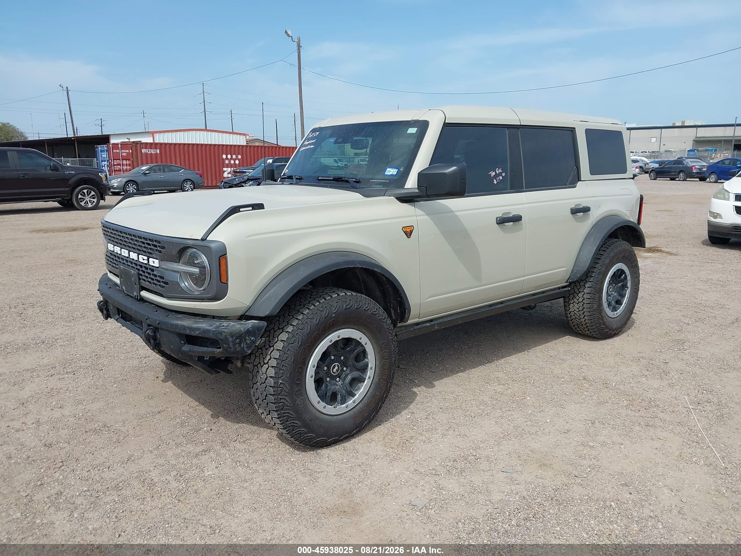 2025 FORD BRONCO BADLANDS — I2