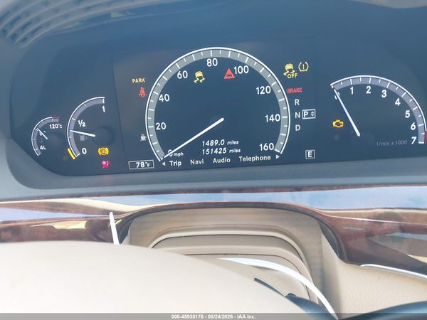 2013 MERCEDES-BENZ S 550 4MATIC