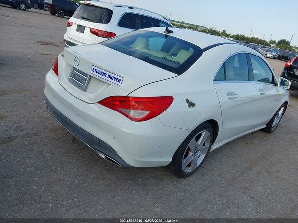 2018 MERCEDES-BENZ CLA 250 CLA250 — I4
