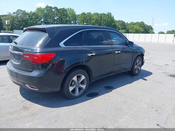 2016 ACURA MDX ACURAWATCH PLUS PACKAGE — I4