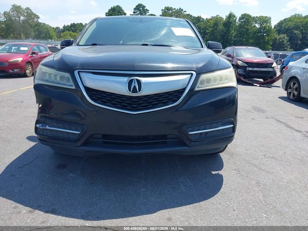 2016 ACURA MDX ACURAWATCH PLUS PACKAGE — I115