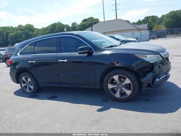 2016 ACURA MDX ACURAWATCH PLUS PACKAGE — I116