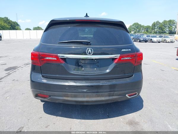 2016 ACURA MDX ACURAWATCH PLUS PACKAGE — I119