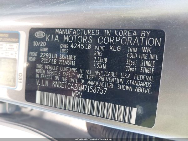2021 KIA SELTOS SX TURBO