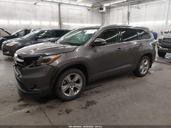 2016 TOYOTA HIGHLANDER LIMITED V6