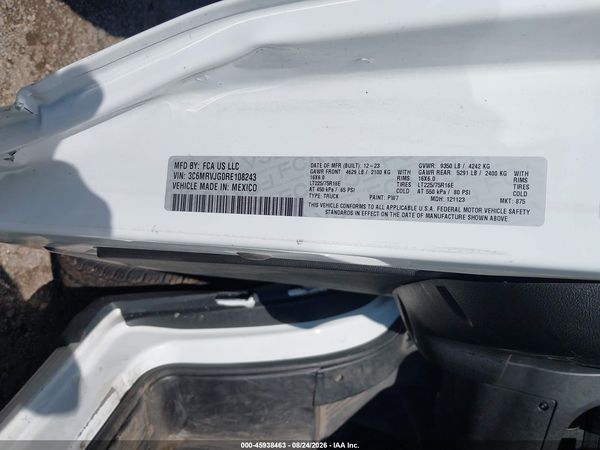 2024 RAM PROMASTER 3500
