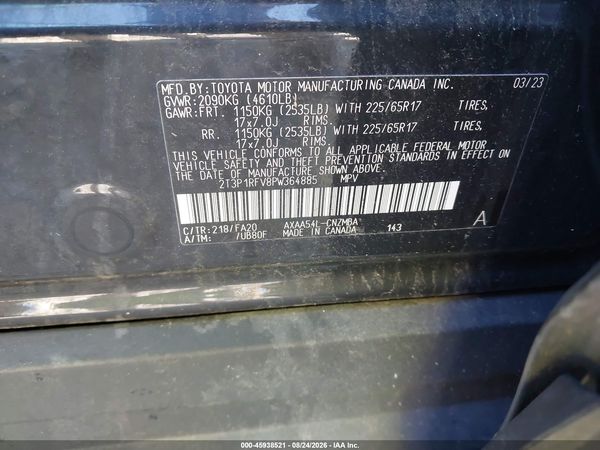 2023 TOYOTA RAV4 XLE