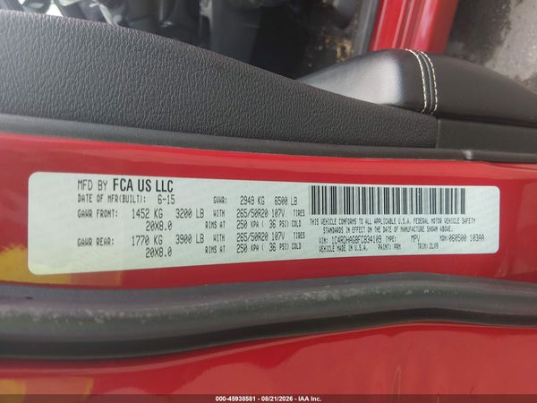 2015 DODGE DURANGO SXT