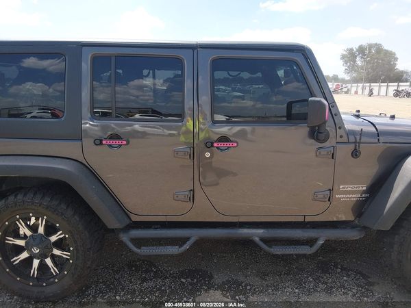 2017 JEEP WRANGLER UNLIMITED SPORT 4X4