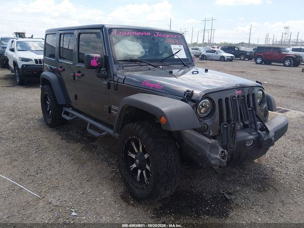 2017 JEEP WRANGLER UNLIMITED SPORT 4X4