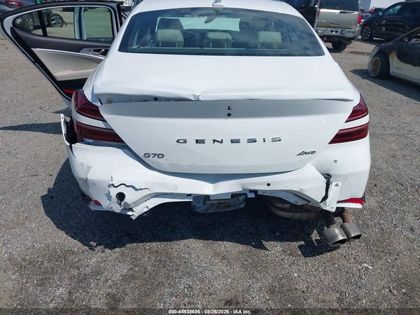 2023 GENESIS G70 2.0T AWD — I6