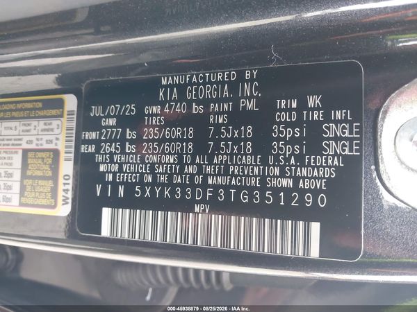 2026 KIA SPORTAGE EX
