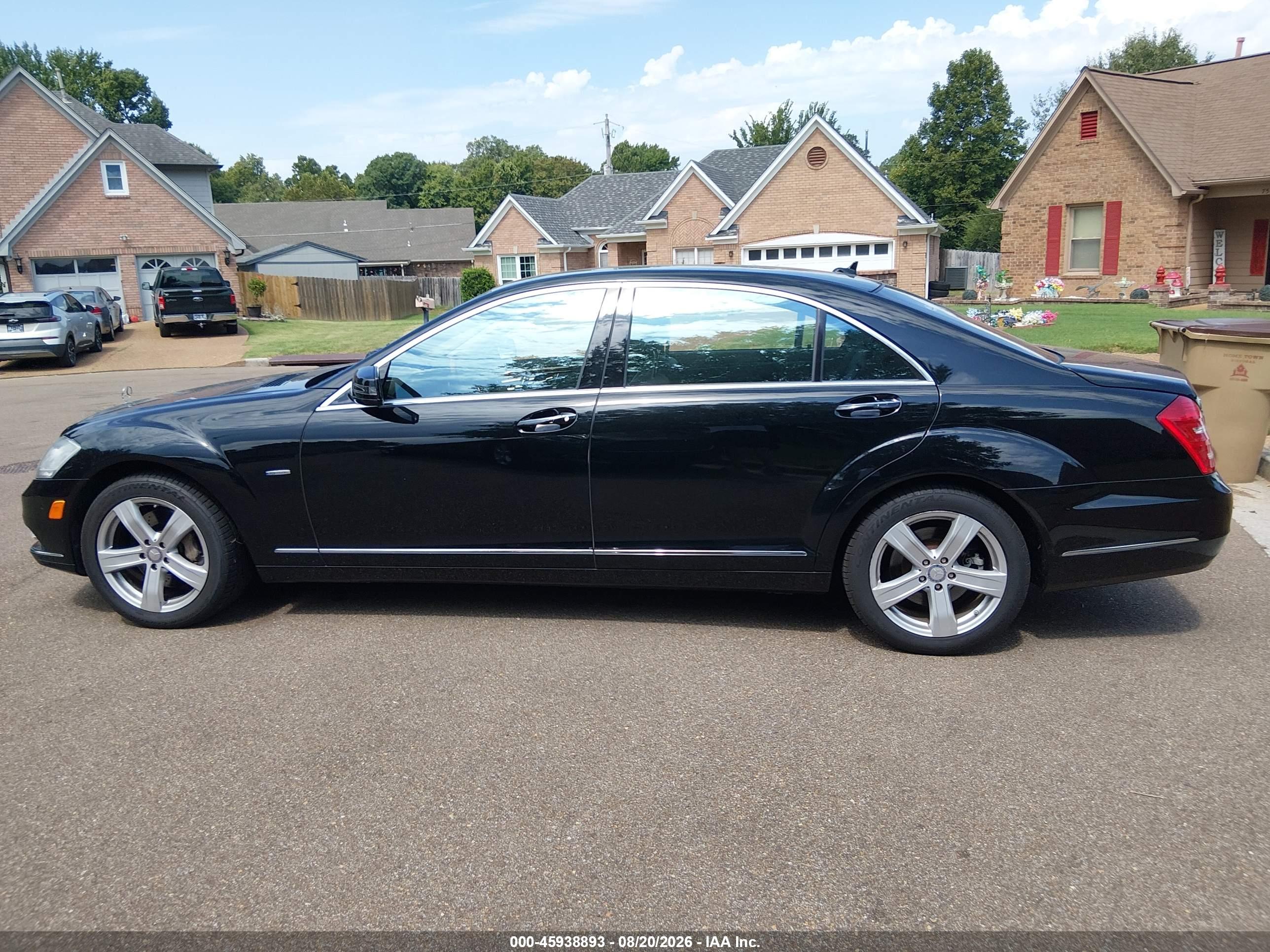 2012 MERCEDES-BENZ S 550 S550