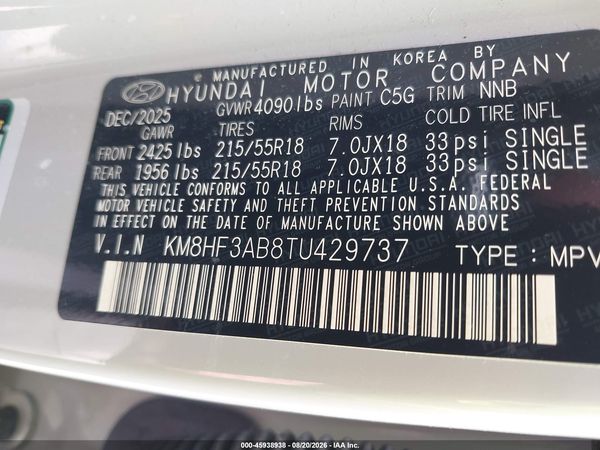 2026 HYUNDAI KONA SEL SPORT