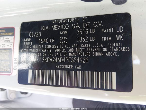 2023 KIA RIO S