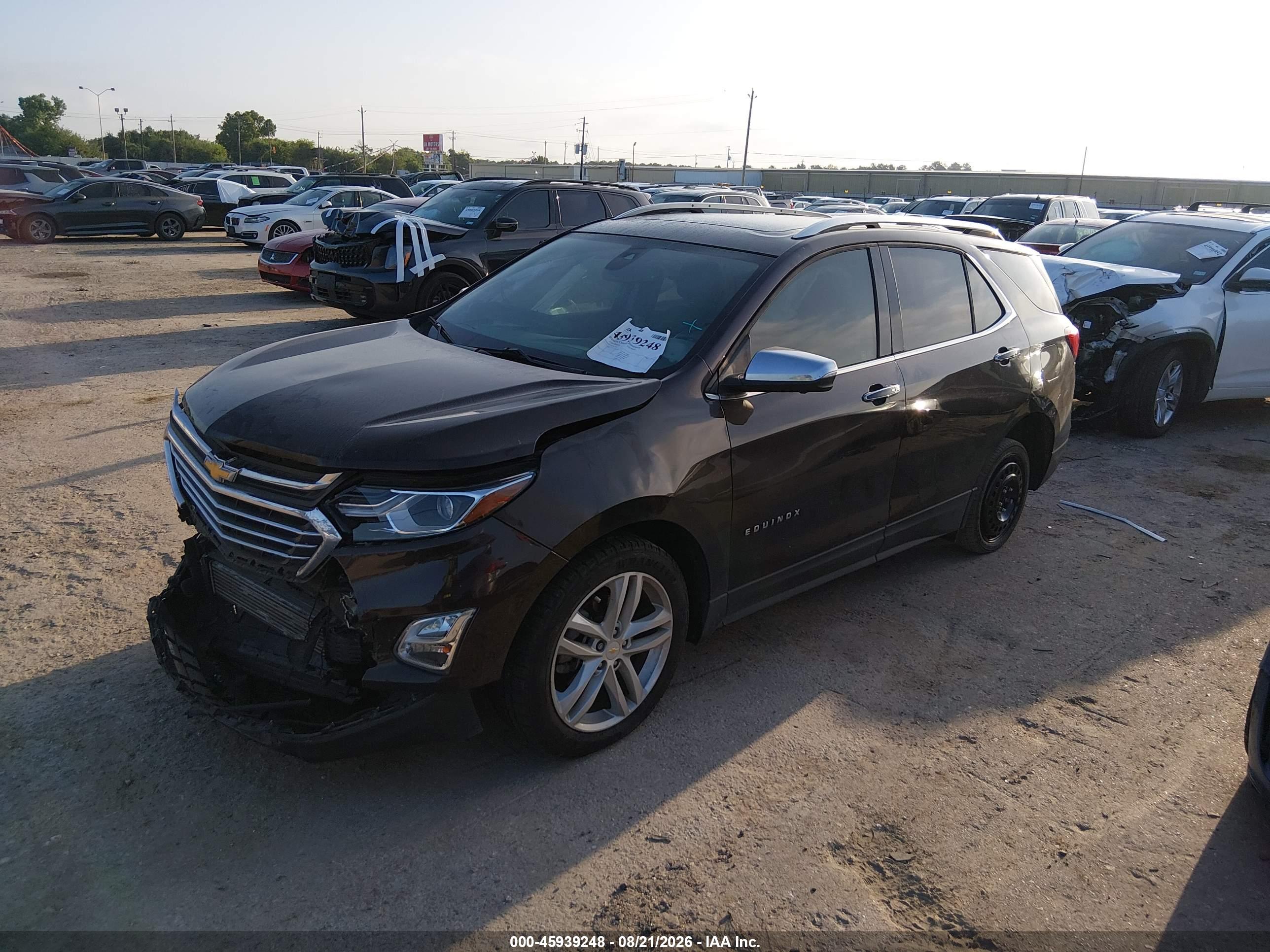 2020 CHEVROLET EQUINOX FWD PREMIER 2.0L TURBO — I2