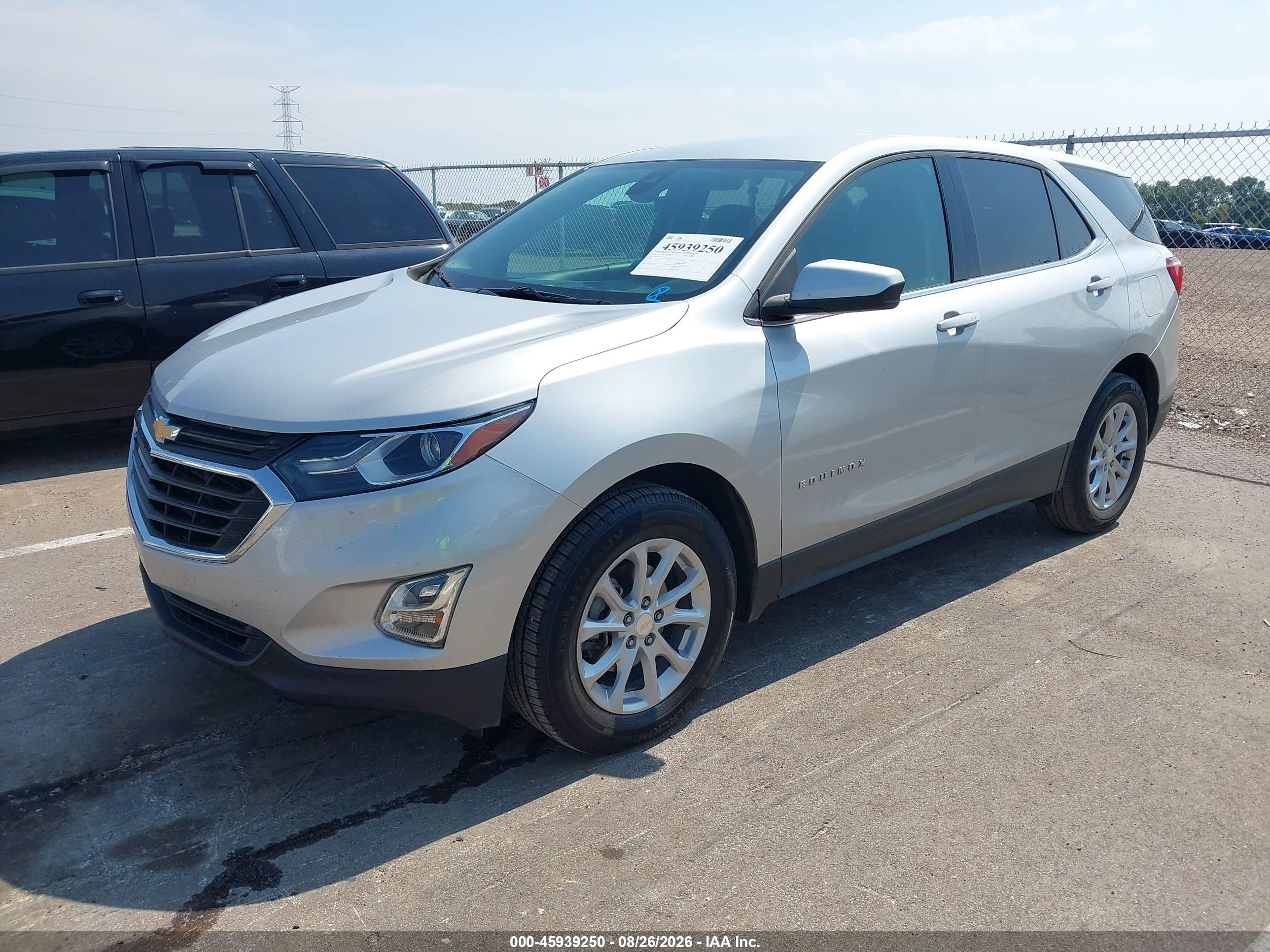 2020 CHEVROLET EQUINOX FWD LT 1.5L TURBO — I2