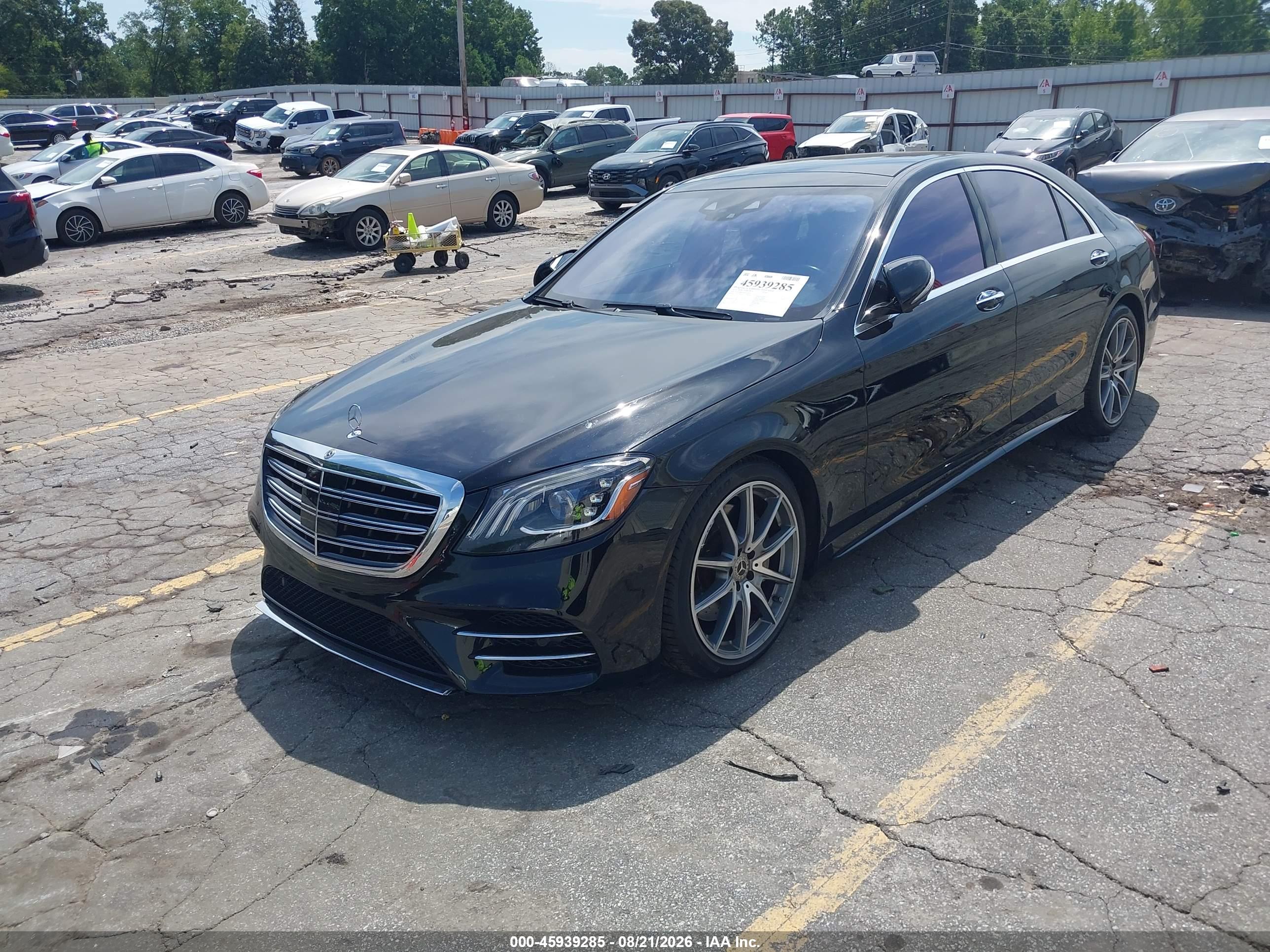 2019 MERCEDES-BENZ S 560 S560 — I2