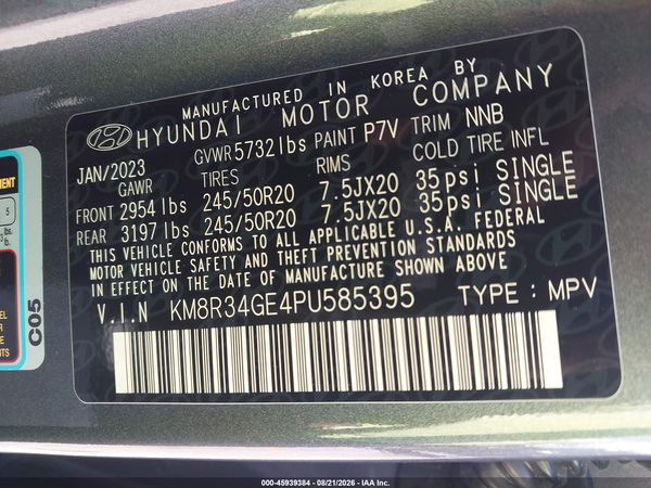 2023 HYUNDAI PALISADE XRT